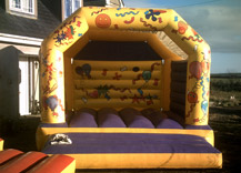 12 foot by 14 foot yellow and purple Bouncy castle Cork City