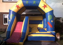 15ft by 17ft combi bouncing castle with slide