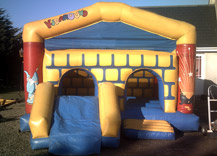 Celtic Football bouncing castle hire Cork City